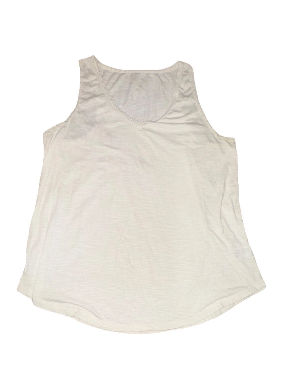 Everyday Women's White Scoop Tank with Soft Finish